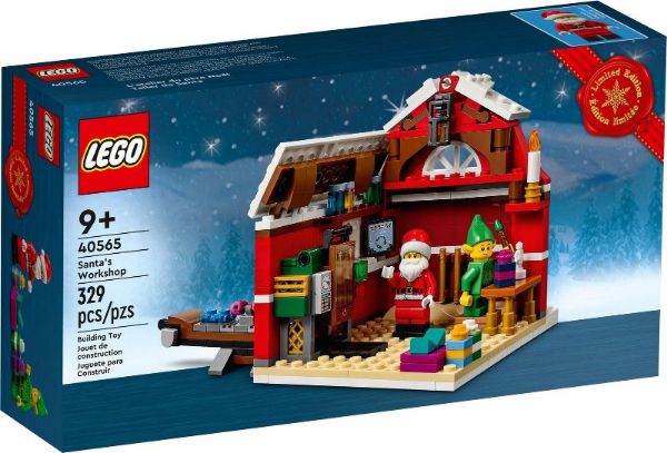 Afbeeldingen van LEGO 40565 Werkplaats van de Kerstman