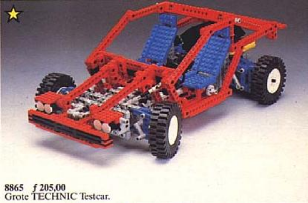 Afbeeldingen van LEGO Technic 8865 Testcar