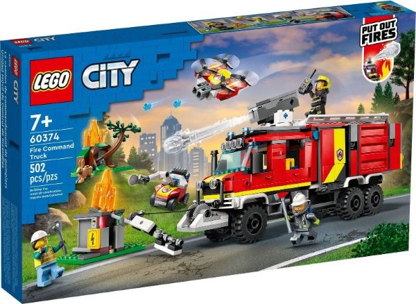 Afbeeldingen van LEGO City 60374 Brandweerwagen