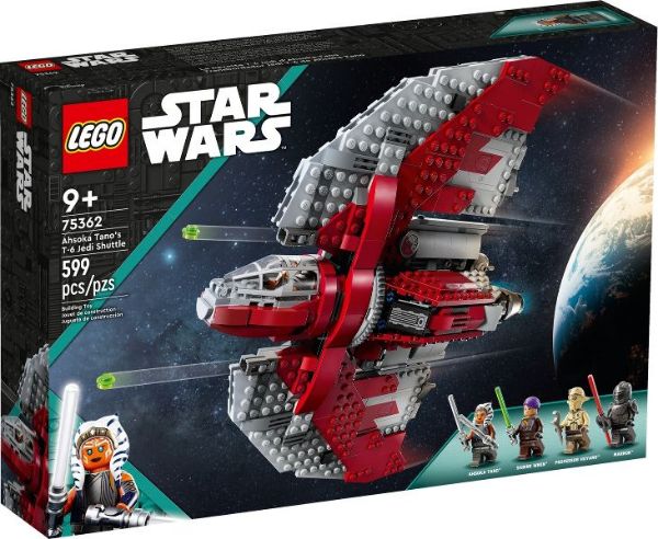 Afbeeldingen van LEGO Star Wars 75362 Ahsoka Tano's T-6 Jedi shuttle