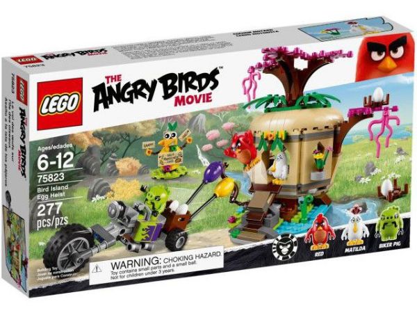 Afbeeldingen van LEGO Angry Birds 75823 Bird Island Eierenroof