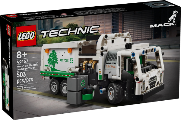 Afbeeldingen van LEGO Technic 42167 Mack LR Electric vuilniswagen