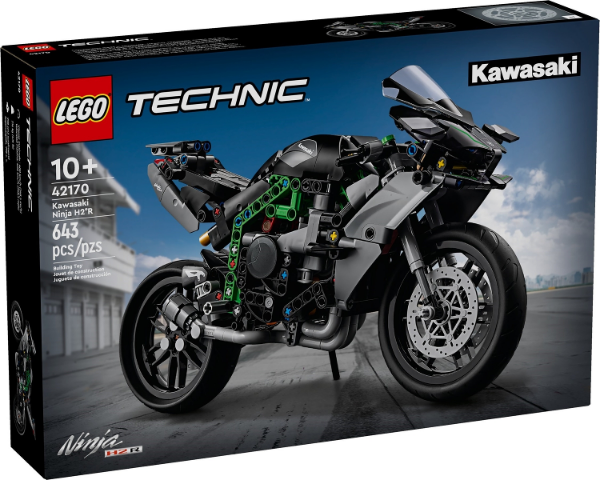 Afbeeldingen van LEGO Technic 42170 Kawasaki Ninja H2R motor