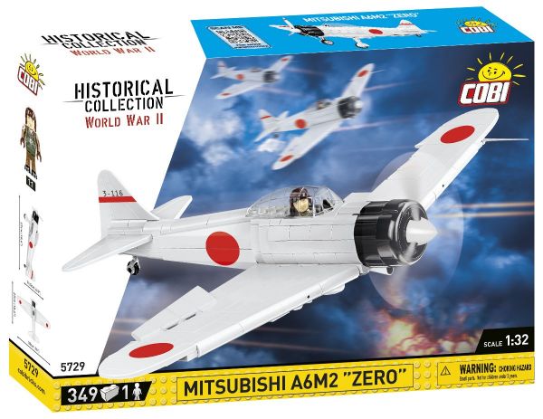 Afbeeldingen van Mitsubishi A6M2 Zero- Cobi 5729