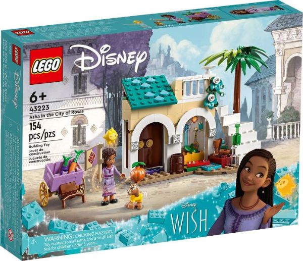 Afbeeldingen van LEGO Disney 43223 Wish Asha in de stad Rosas
