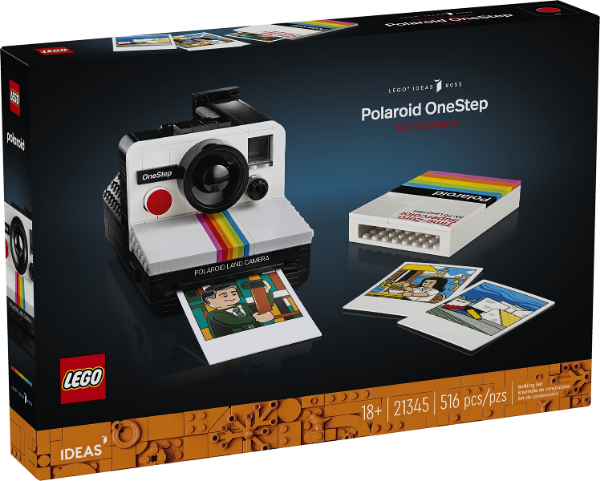 Afbeeldingen van LEGO Ideas 21345 Polaroid OneStep SX-70 camera