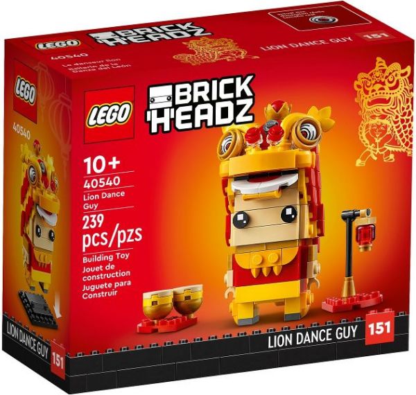 Afbeeldingen van Lego Brickheadz 40540 Leeuwendanser