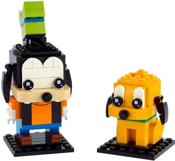 Afbeeldingen van LEGO BrickHeadz 40378 Goofy en Pluto
