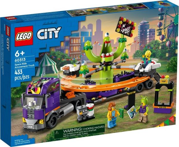 Afbeeldingen van LEGO City 60313 Ruimtereis pretwagen