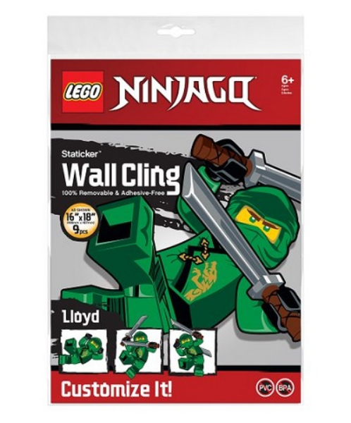 Afbeeldingen van LEGO Ninjago Muurstickers Lloyd