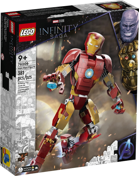 Afbeeldingen van LEGO Marvel 76206 Iron Man Figuur