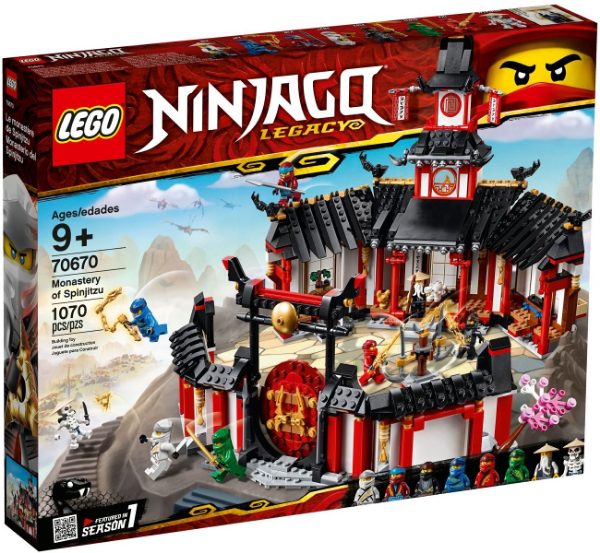 Afbeeldingen van LEGO NINJAGO 70670 Legacy Het Spinjitzu Klooster