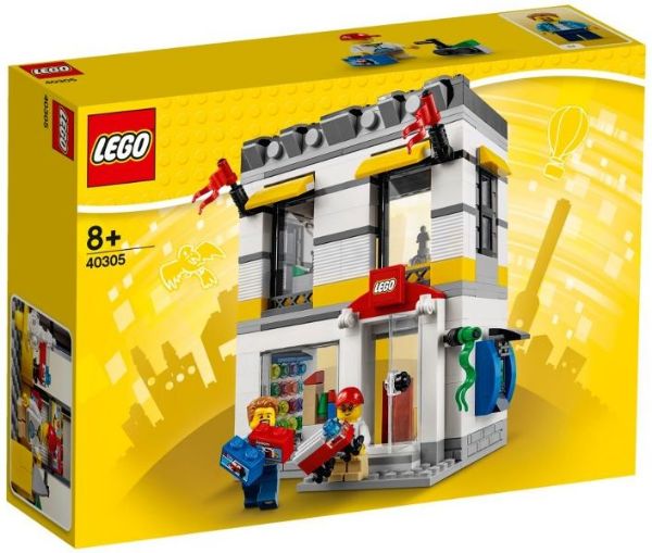 Afbeeldingen van LEGO® 40305 Brand Store op microschaal