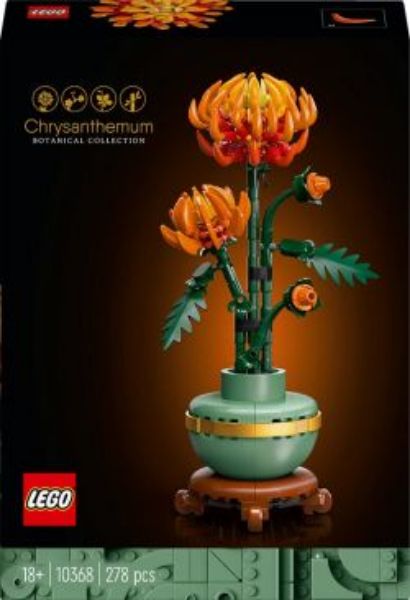 Afbeeldingen van LEGO Icons 10368 Chrysant