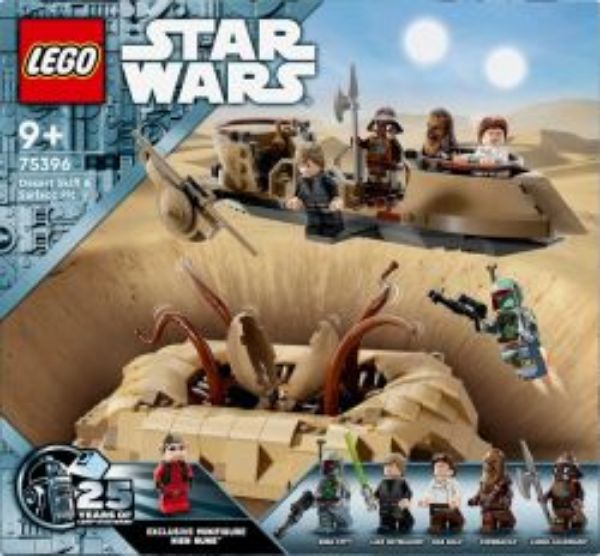 Afbeeldingen van LEGO Star Wars 75396 Return of the Jedi Desert Skiff en Sarlacc