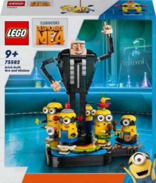 Afbeeldingen van LEGO Despicable Me 4 75582 Bouwbare Gru en Minions