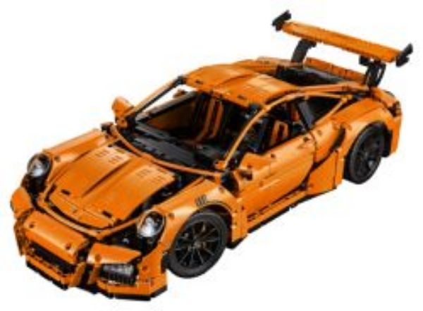 Afbeeldingen van LEGO Technic 42056 Porsche 911 GT3 RS-  2de hands zonder doos
