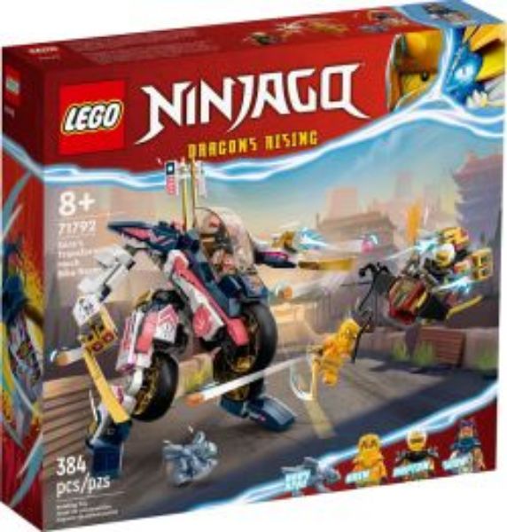 Afbeeldingen van LEGO NINJAGO 71792 Sora’s Transformerende Mecharacemotor