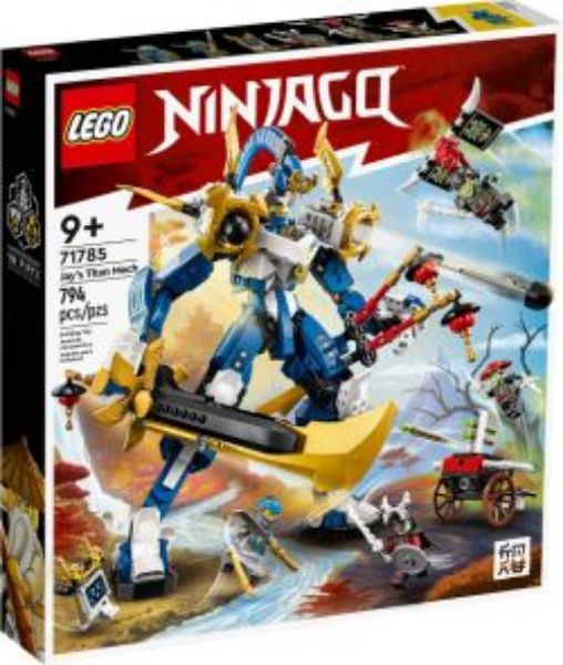 Afbeeldingen van LEGO NINJAGO 71785 Jay’s Titan Mech Set