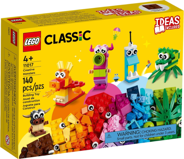 Afbeeldingen van LEGO Classic 11017 Creatieve Monsters