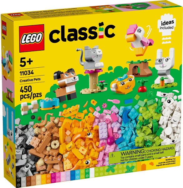 Afbeeldingen van LEGO Classic 11034 Creatieve huisdieren