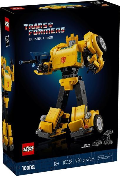 Afbeeldingen van LEGO Icons 10338 Transformers Bumblebee