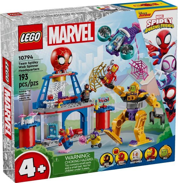 Afbeeldingen van LEGO Marvel 10794 Spidey webspinner hoofdkwartier