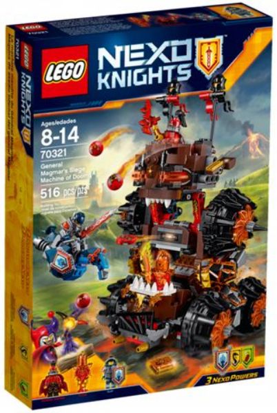 Afbeeldingen van LEGO Nexo Knights 70321 Generaal Magmar's Belegeringsmachine