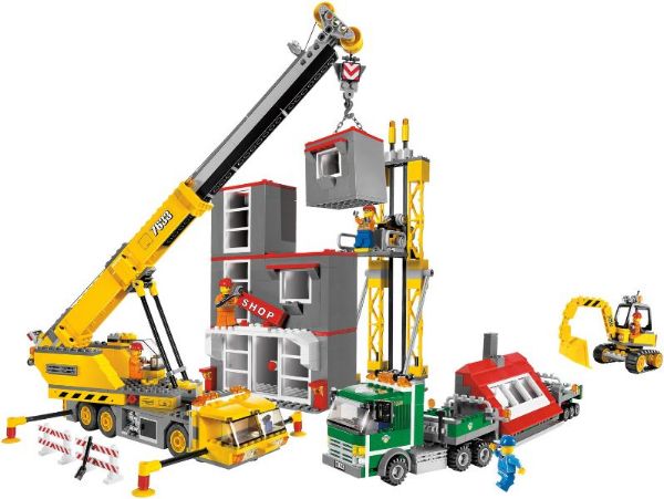 Afbeeldingen van LEGO City 7633 Bouwplaats