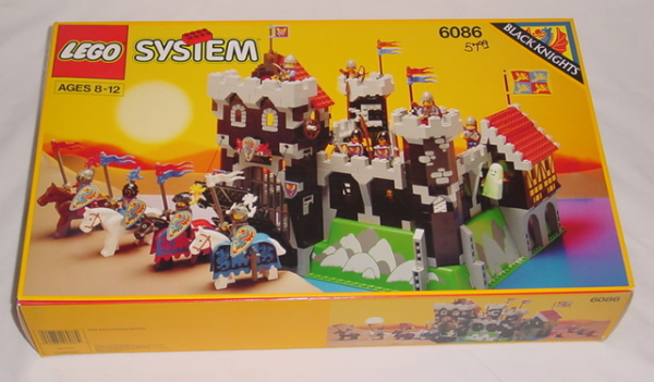 Afbeeldingen van LEGO Castle 6086 Black Knight's Castle met doos