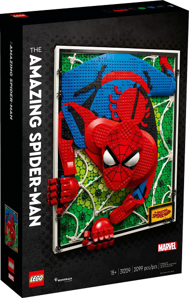 Afbeeldingen van LEGO Art 31209 De geweldige Spider-Man