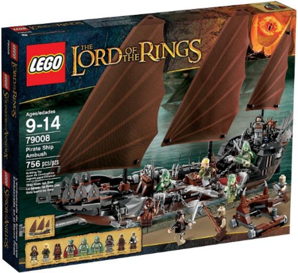 Afbeeldingen van LEGO Lord of the Rings 79008 Piratenschip Hinderlaag