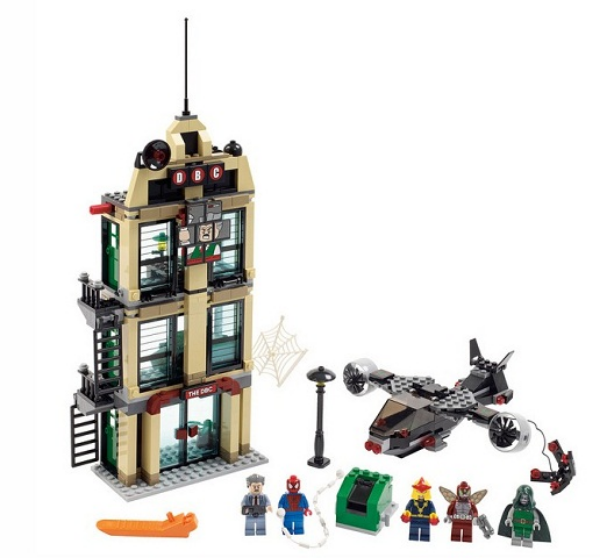 Afbeeldingen van LEGO Spider-Man 76005 Daily Bugle Showdown