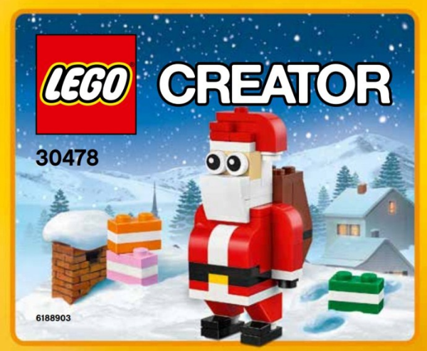 Afbeeldingen van LEGO Creator 30478 Kerstman