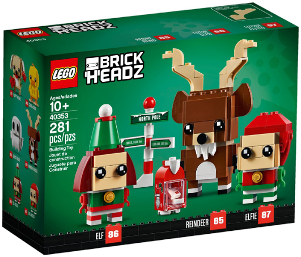 Afbeeldingen van LEGO BrickHeadz  40353 Rendier met Kerst Elven