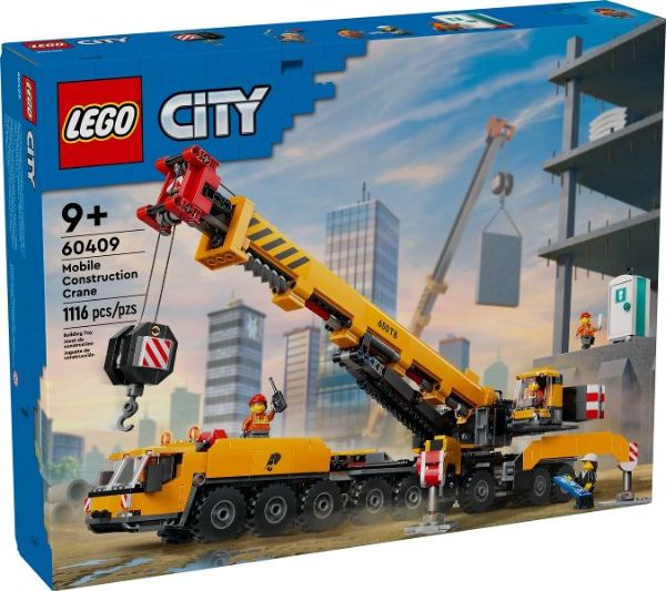 Afbeeldingen van LEGO City 60409 Gele mobiele bouwkraan