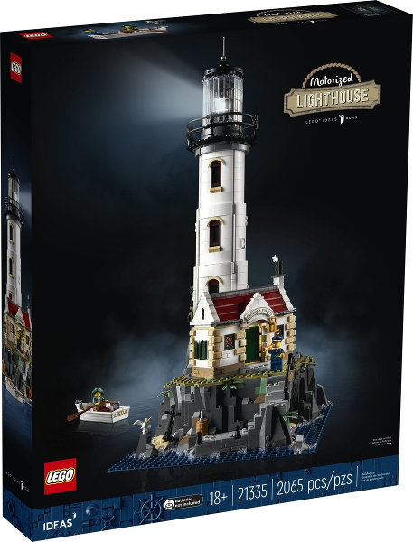 Afbeeldingen van LEGO Ideas 21335 Gemotoriseerde vuurtoren met Lichtjes