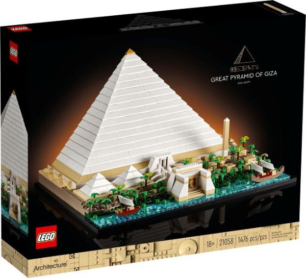 Afbeeldingen van LEGO Architecture 21058 Grote Piramide van Gizeh