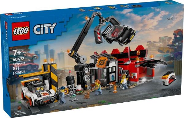 Afbeeldingen van LEGO City 60472 Schroothoop met auto's