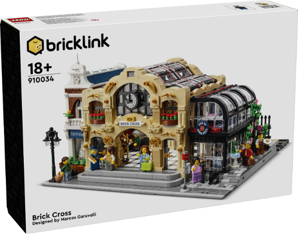 Afbeeldingen van LEGO Bricklink 910034 Treinstation van Brick Cross