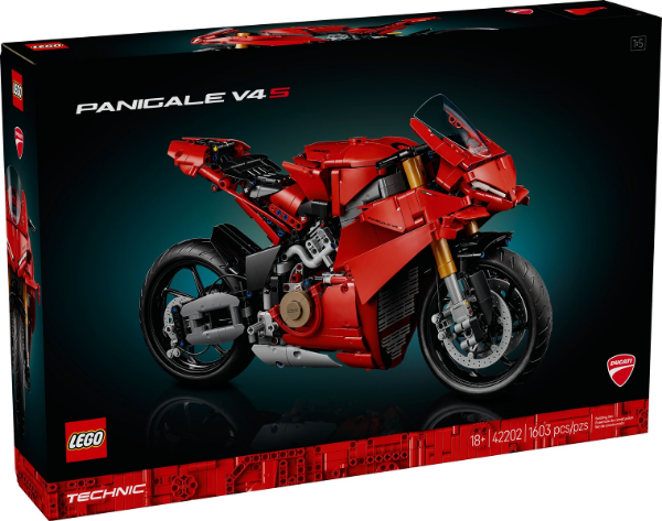 Afbeeldingen van LEGO Technic 42202 Ducati Panigale V4 S motor