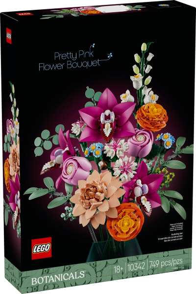 Afbeeldingen van LEGO Botanicals 10342 Roze boeket - Bloemen Decoratie