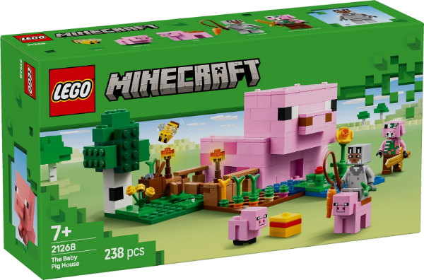 Afbeeldingen van LEGO Minecraft 21268 Het huis van het biggetje