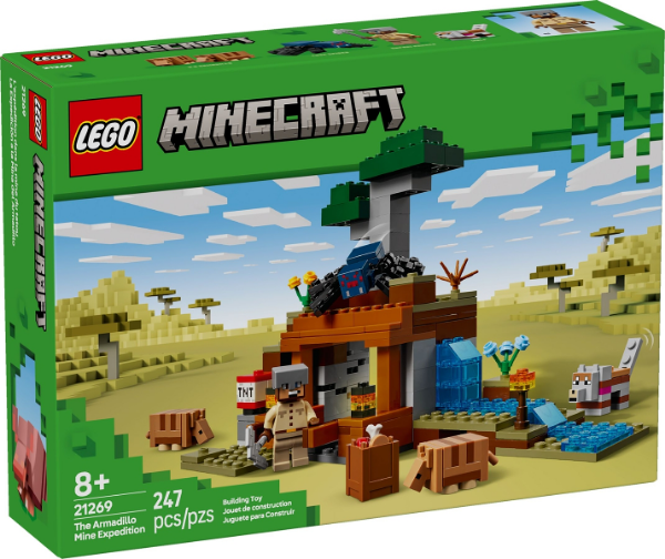 Afbeeldingen van LEGO Minecraft 21269 De gordeldieren bij de mijn