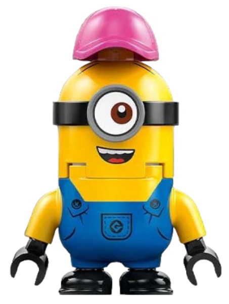 Afbeeldingen van Minion Mel - Dark Pink Cap- mnn024- Minions