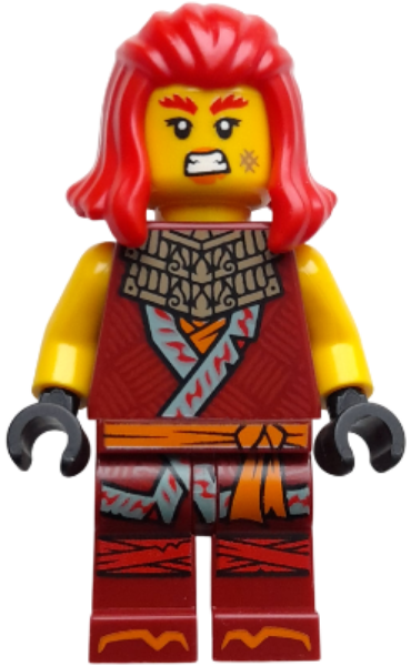 Afbeeldingen van Wyldfyre - Dark Red Tunic- njo923- Ninjago