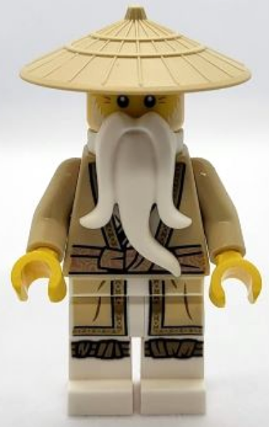 Afbeeldingen van Wu Sensei - Legacy, Tan Robe- njo805- Ninjago