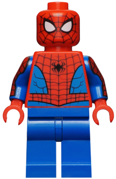 Afbeeldingen van Spider-Man - Printed Blue Arms- sh0684- Super Heroes