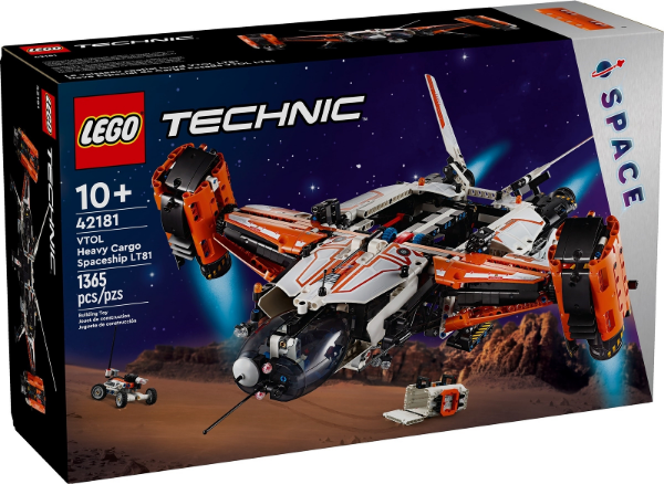 Afbeeldingen van LEGO Technic 42181 VTOL Vrachtruimteschip LT81