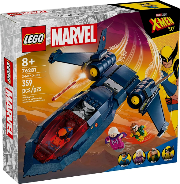 Afbeeldingen van LEGO Marvel 76281 X-Jet van de X-Men 